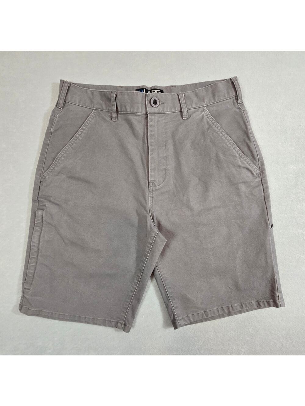 LA Police Gear Everyday Joe Men's Gray Cotton Stretch Shorts 30"W x 9"L